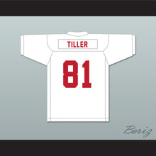 Load image into Gallery viewer, Marvin 'Shake' Tiller 81 Miami White Football Jersey Semi-Tough