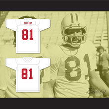 Load image into Gallery viewer, Marvin 'Shake' Tiller 81 Miami White Football Jersey Semi-Tough