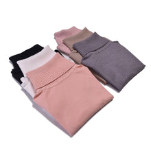 Load image into Gallery viewer, Marwin 2019 Autumn Winter Thick Turn-down Collar High Elasticity Casual Pullovers Female Thick Turtleneck Knitted Women Sweater