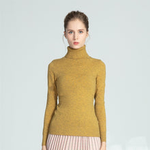 Load image into Gallery viewer, Marwin New-Coming Autumn Winter New Soft Warm Material Casual Turn-down Collar Pullovers Female Thick Turtleneck Knitted Sweater