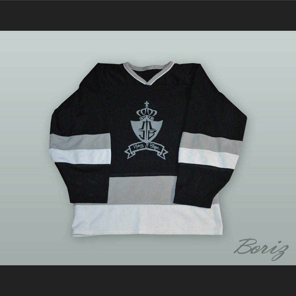 Mary J Blige Black Hockey Jersey