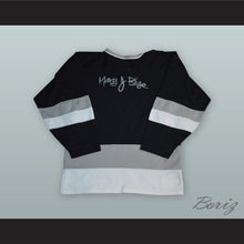 Load image into Gallery viewer, Mary J Blige Black Hockey Jersey