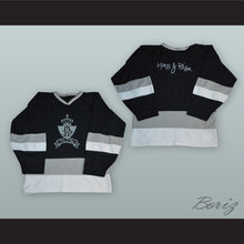 Load image into Gallery viewer, Mary J Blige Black Hockey Jersey