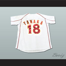 Load image into Gallery viewer, Masahiro Tanaka 18 Tohoku Rakuten Golden Eagles White Baseball Jersey