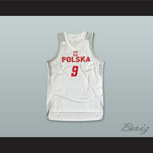 Load image into Gallery viewer, Mateusz Ponitka 9 Polska Poland White Basketball Jersey