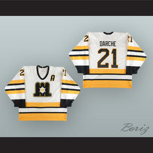 Load image into Gallery viewer, Mathieu Darche 21 Portland Pirates White Hockey Jersey