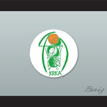 Load image into Gallery viewer, Matjaz Smodis 8 KK Krka Novo Mesto Slovenia White Basketball Jersey