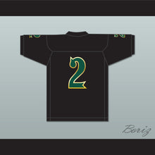 Load image into Gallery viewer, Matt Corral 2 Long Beach Polytechnic High School Jackrabbits Black Football Jersey 1