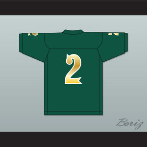 Matt Corral 2 Long Beach Polytechnic High School Jackrabbits Dark Green Football Jersey 1