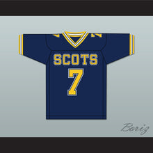 Load image into Gallery viewer, Matthew Stafford 7 Highland Park High School Scots Navy Blue Football Jersey 2