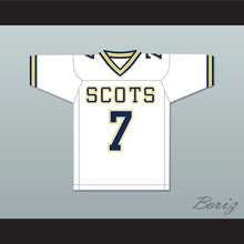 Load image into Gallery viewer, Matthew Stafford 7 Highland Park High School Scots White Football Jersey 2