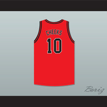 Load image into Gallery viewer, Maurice Cheeks 10 DuSable High School Panthers Red Basketball Jersey 2