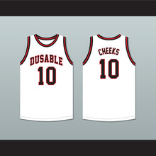 Load image into Gallery viewer, Maurice Cheeks 10 DuSable High School Panthers White Basketball Jersey 2