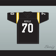 Load image into Gallery viewer, Max Mitchell 70 Neville High School Tigers Black Football Jersey 1