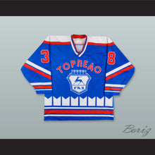 Load image into Gallery viewer, Maxim Ovchinnikov 38 Torpedo Nizhni Novgorod Blue Hockey Jersey