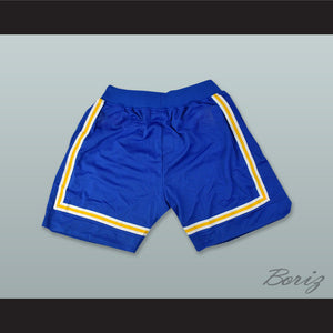 Quincy McCall 22 Crenshaw High School Blue Basketball Shorts