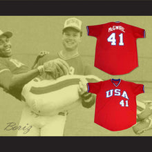 Load image into Gallery viewer, Mark McGwire 41 USA Team Red Baseball Jersey