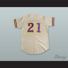 Load image into Gallery viewer, MC Hammer 21 Roll Wit It Gray Button Down Baseball Jersey