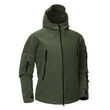 Load image into Gallery viewer, Mege Brand Autumn Winter Military Fleece Camouflage Tactical Men's Clothing Polar Warm Multicam Army Men Coat Outwear Hoodie