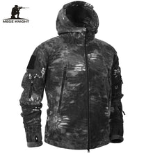 Load image into Gallery viewer, Mege Brand Autumn Winter Military Fleece Camouflage Tactical Men's Clothing Polar Warm Multicam Army Men Coat Outwear Hoodie
