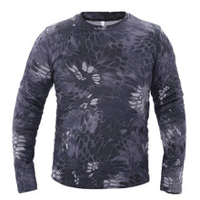 Load image into Gallery viewer, Mege Brand Clothing New Autumn Spring Men Long Sleeve Tactical Camouflage T-shirt camisa masculina Quick Dry Military Army shirt