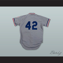 Load image into Gallery viewer, Memphis Chicks 42 Gray Baseball Jersey