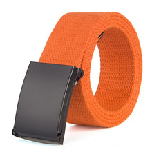 Load image into Gallery viewer, Men Belt New Fashion Unisex Army Tactical Waist Belt Jeans Male Casual Luxury Canvas Webbing Waistband Ceinture Femme 17 Colors