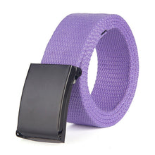 Load image into Gallery viewer, Men Belt New Fashion Unisex Army Tactical Waist Belt Jeans Male Casual Luxury Canvas Webbing Waistband Ceinture Femme 17 Colors