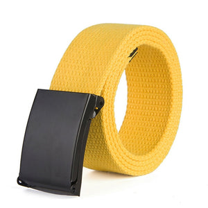 Men Belt New Fashion Unisex Army Tactical Waist Belt Jeans Male Casual Luxury Canvas Webbing Waistband Ceinture Femme 17 Colors