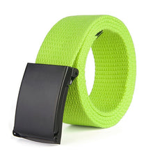 Load image into Gallery viewer, Men Belt New Fashion Unisex Army Tactical Waist Belt Jeans Male Casual Luxury Canvas Webbing Waistband Ceinture Femme 17 Colors