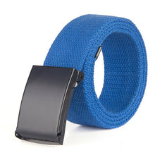 Load image into Gallery viewer, Men Belt New Fashion Unisex Army Tactical Waist Belt Jeans Male Casual Luxury Canvas Webbing Waistband Ceinture Femme 17 Colors