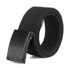 Load image into Gallery viewer, Men Belt New Fashion Unisex Army Tactical Waist Belt Jeans Male Casual Luxury Canvas Webbing Waistband Ceinture Femme 17 Colors