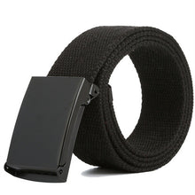 Load image into Gallery viewer, Men Belt New Fashion Unisex Army Tactical Waist Belt Jeans Male Casual Luxury Canvas Webbing Waistband Ceinture Femme 17 Colors