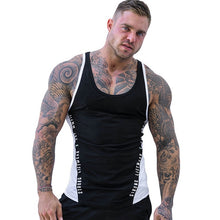 Load image into Gallery viewer, Men Bodybuilding Tank Tops Gym Workout Fitness Cotton Sleeveless shirt Running Clothes Stringer Singlet Male Summer Casual Vest