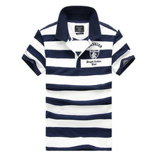 Load image into Gallery viewer, Men Classic Striped Polo Shirt Cotton Short Sleeve NEW Arrived 2019 summer Plus size M-XXXXL