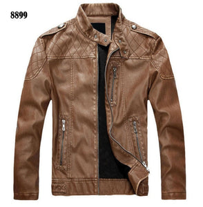 Men's Leather Jackets Brand Motorcycle Leather Jacket Men Fur Jacket Jaqueta De Couro Masculina Mens Leather Coats Jaqueta Couro