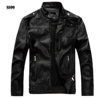 Load image into Gallery viewer, Men&#39;s Leather Jackets Brand Motorcycle Leather Jacket Men Fur Jacket Jaqueta De Couro Masculina Mens Leather Coats Jaqueta Couro