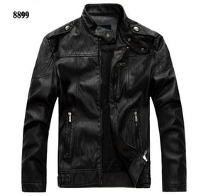 Men's Leather Jackets Brand Motorcycle Leather Jacket Men Fur Jacket Jaqueta De Couro Masculina Mens Leather Coats Jaqueta Couro