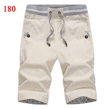 Load image into Gallery viewer, Men's Summer Breeches Shorts Hot 2020 Casual Cotton Fashion Style Boardshort Bermuda Male Drawstring Elastic Waist Beach Shorts