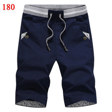 Load image into Gallery viewer, Men's Summer Breeches Shorts Hot 2020 Casual Cotton Fashion Style Boardshort Bermuda Male Drawstring Elastic Waist Beach Shorts