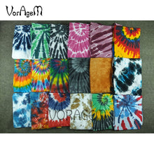 Load image into Gallery viewer, Men's Summer Handmade Tie Dye T Shirt Fashion Spiral Star Ray Colorful Tops  Hipster Skateboard Streetwear Male 100% Cotton Tees