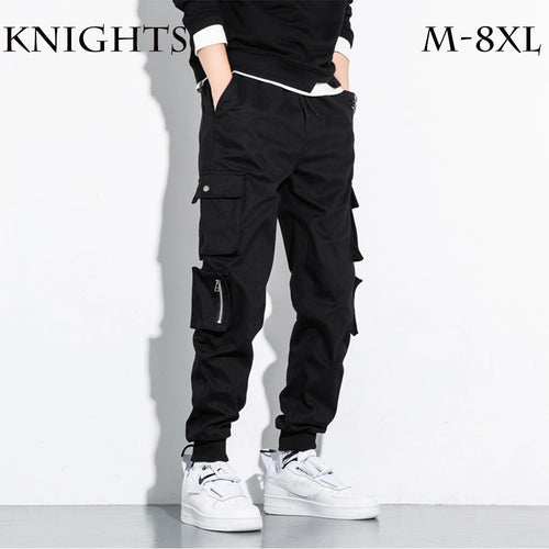 Men's Tactical Pants Breathable Summer Casual Army Military Streetwear Jogger Harem Long Trousers Male Cargo Pants M-8XL