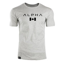 Load image into Gallery viewer, Men summer cotton Short sleeve t shirt gyms Fitness bodybuilding T-shirts New O-neck Brand tee tops Fashion casual Print clothes