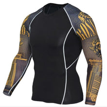 Load image into Gallery viewer, Mens Compression Shirts 3D Teen Wolf Jerseys Long Sleeve T Shirt Fitness Men Lycra MMA Workout T-Shirts Tights Brand Clothing