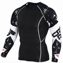 Load image into Gallery viewer, Mens Compression Shirts 3D Teen Wolf Jerseys Long Sleeve T Shirt Fitness Men Lycra MMA Workout T-Shirts Tights Brand Clothing