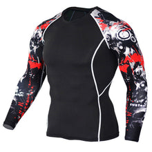 Load image into Gallery viewer, Mens Compression Shirts 3D Teen Wolf Jerseys Long Sleeve T Shirt Fitness Men Lycra MMA Workout T-Shirts Tights Brand Clothing