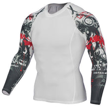 Load image into Gallery viewer, Mens Compression Shirts 3D Teen Wolf Jerseys Long Sleeve T Shirt Fitness Men Lycra MMA Workout T-Shirts Tights Brand Clothing