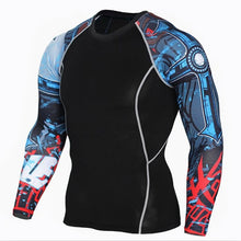 Load image into Gallery viewer, Mens Compression Shirts 3D Teen Wolf Jerseys Long Sleeve T Shirt Fitness Men Lycra MMA Workout T-Shirts Tights Brand Clothing