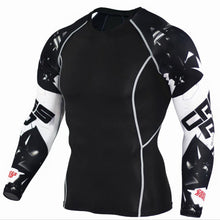Load image into Gallery viewer, Mens Compression Shirts 3D Teen Wolf Jerseys Long Sleeve T Shirt Fitness Men Lycra MMA Workout T-Shirts Tights Brand Clothing
