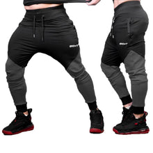 Load image into Gallery viewer, Mens Joggers Casual Pants Fitness Men Sportswear Tracksuit Bottoms Skinny Sweatpants Trousers Black Gyms Jogger Track Pants